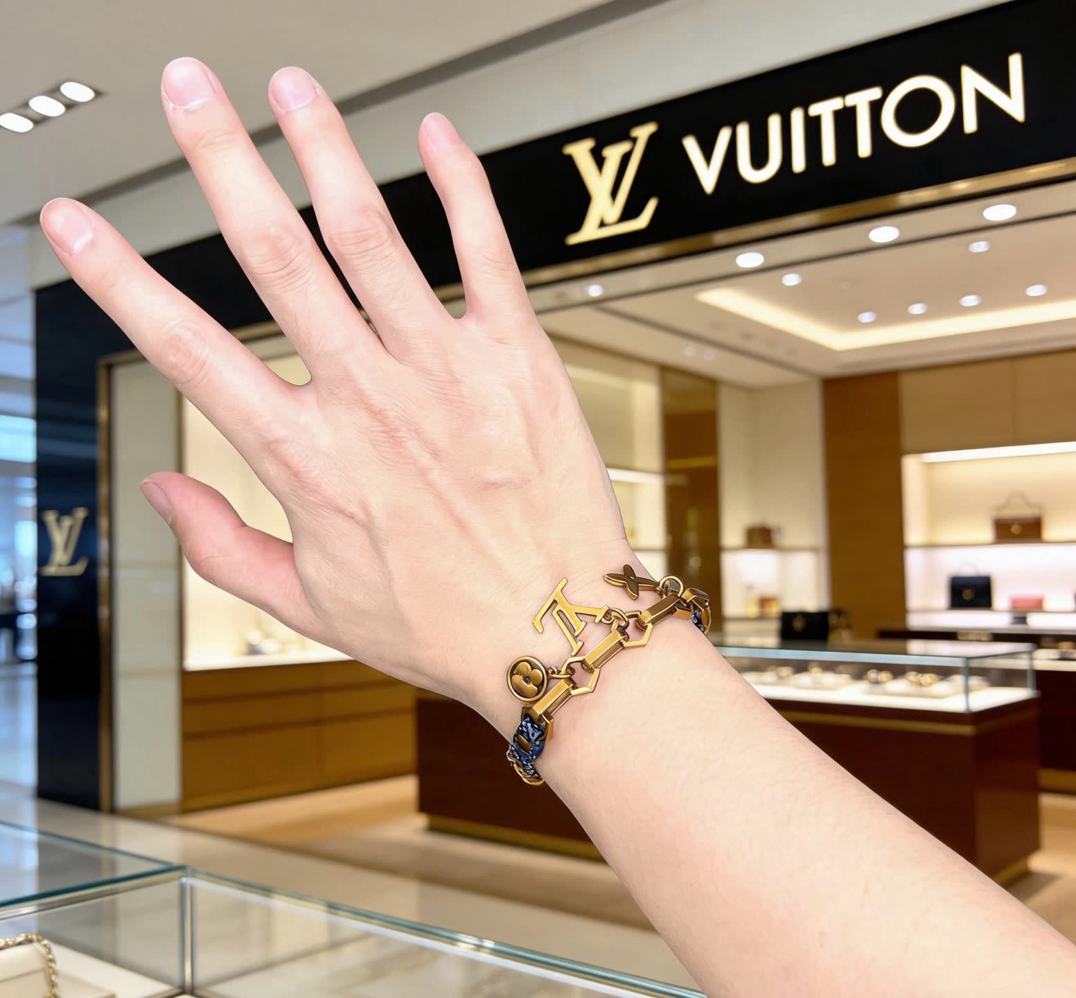 Louis Vuitton Charm Bracelet